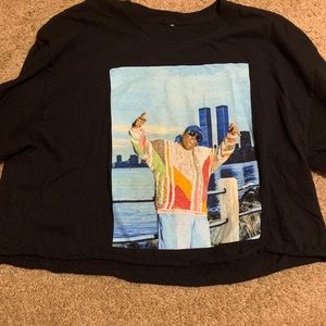 Notorious Big crop top